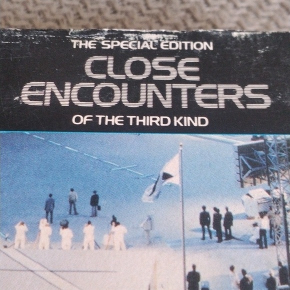 90's Close Encounters Of The Third Kind, Special Edition UFO Horror Film, VHS - Picture 7 of 7